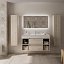 Mueble de baño Bequia Plus 2 cajones 4 huecos natural 120cm de Salgar